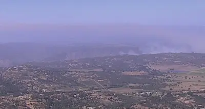 Wildfire chars 49 acres near San Diego Safari Park; 90% contained
