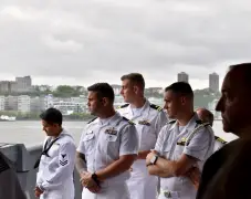 NYC Fleet Week sailors mourn victims of Mexican Navy crash in East River